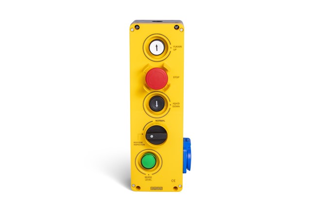 PA Series 5 Holes CP200E + CP101DHOY + CP101DBOY  + CMUHAFAZA + MBSD024Y + EPREU1M + PSA020KD340AR Yellow-Black Lift Station